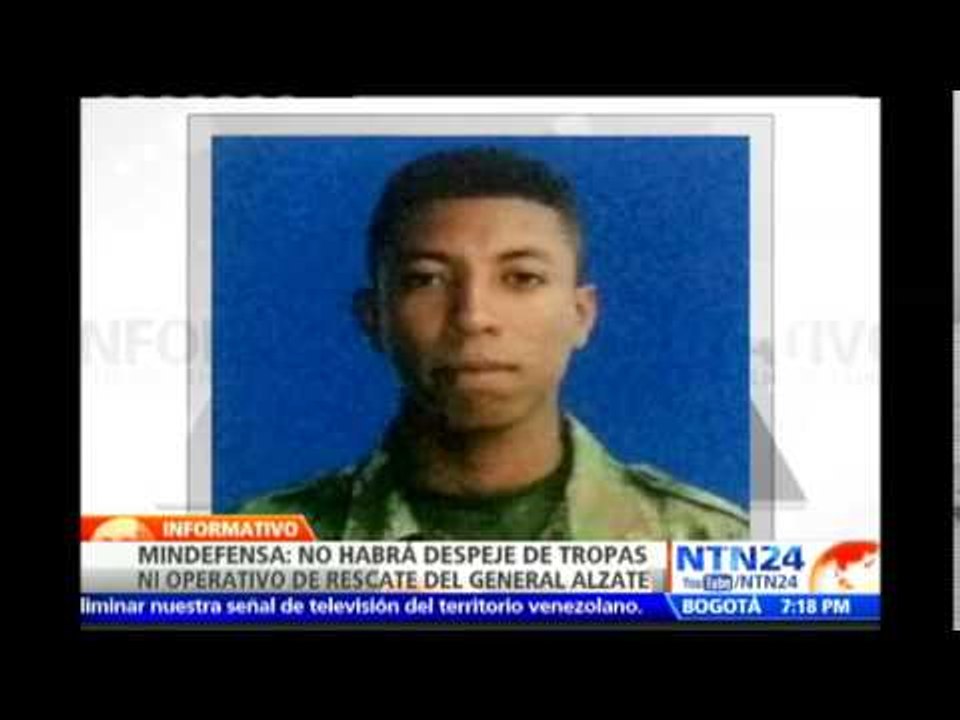 Gobierno colombiano anuncia que cesarán operaciones militares para liberación de secuestrados