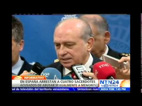 Detenidos cuatro religiosos en España por supuestos delitos sexuales con menores