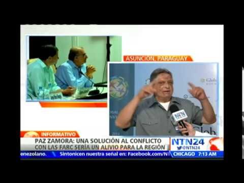 “Resolver el tema de la paz en Colombia significa buscar soluciones en Latinoamérica”: Jaime Zamora