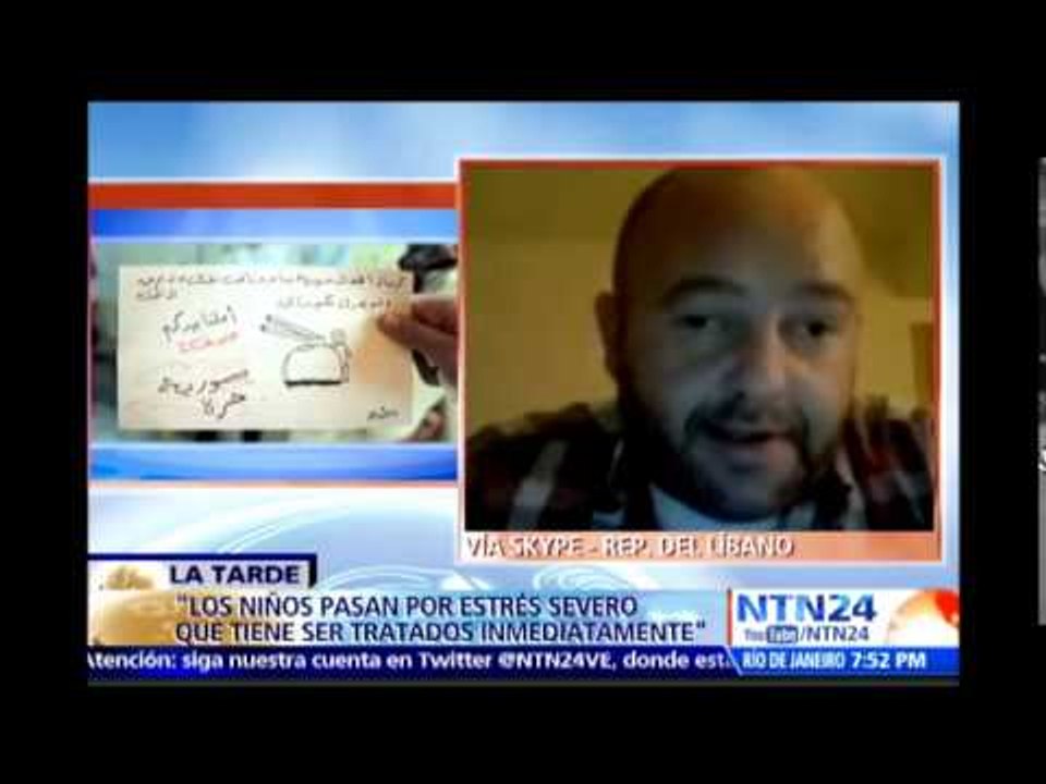 “Los niños sirios tienen pesadillas y sufren de estrés crónico”: Save The Children en Siria