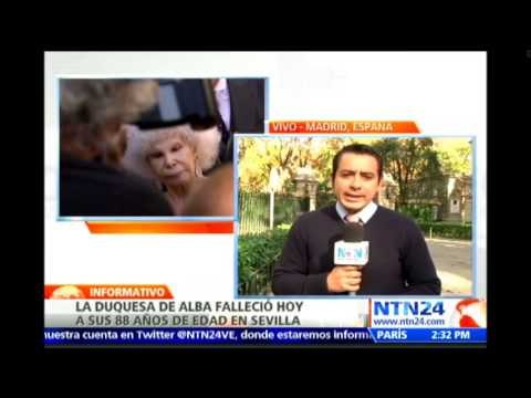 Muere en Sevilla la duquesa de Alba conocida por su vida social y sus excentricidades