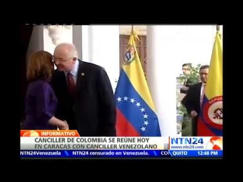 Cancilleres de Colombia y Venezuela se reúnen en la Casa Amarilla para tratar temas en común