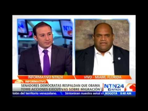 Senadores demócratas muestran su apoyo a Obama para tome medidas ejecutivas sobre inmigración