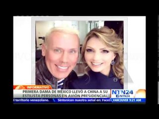 "No es momento de hablar de ese tema, ahora venimos a disfrutar": Hijastra de Peña Nieto