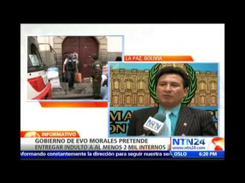 Bolivia pretende liberar a casi dos mil reclusos debido al hacienamiento en las cárceles