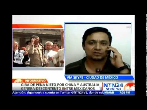 Llega a Ciudad de México la marcha por los 43 estudiantes desaparecidos: NTN24 debate la noticia