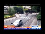 Avenida “Abbey Road” hecha famosa por los Beatles fue el escenario de un accidente de tránsito