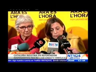 En medio de críticas España se prepara para el referéndum simbólico independentista de Cataluña