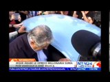 Ofrecen millonario pago a Pepe Mujica por su Volkswagen de color celeste
