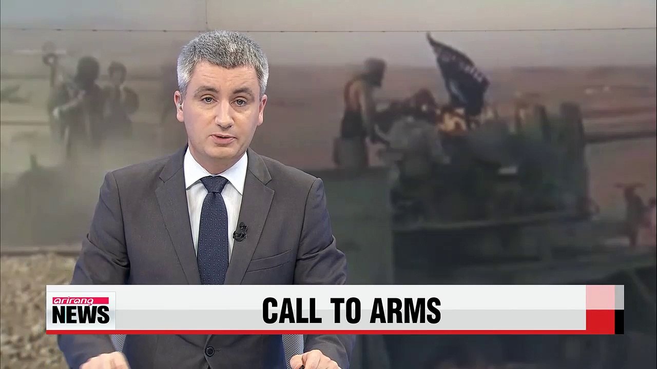 Islamic State group calls for 'holy war' against Russians and Americans