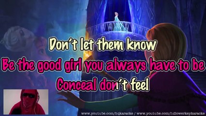FROZEN Let it go KARAOKE by AsKaGangsta