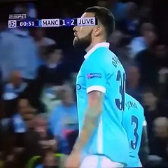 Alvaro Morata Goal - Manchester City vs Juventus 1-2