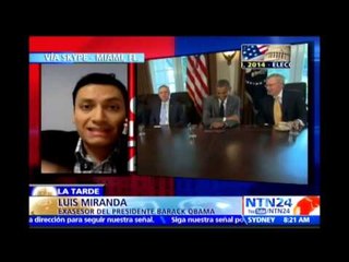 “Latinos desempeñan un papel importante en las elecciones legislativas de EE.UU.”: Luis Miranda