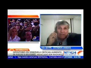"El Gobierno venezolano está conformado por mafias": vicealmirante de la Armada Mario Iván Carratú
