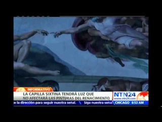 Capilla Sixtina cuenta con un nuevo sistema de iluminación que preserva pinturas del Renacimiento