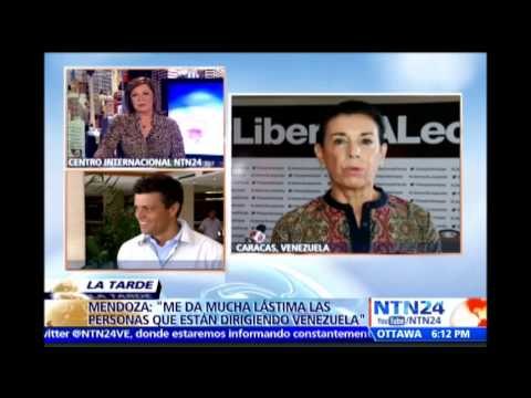 Vamos a luchar hasta liberar a los presos políticos y a Venezuela : madre de Leopoldo López