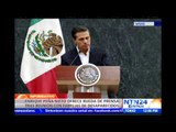 Peña Nieto asegura que no habrá impunidad en caso de estudiantes desaparecidos en Iguala