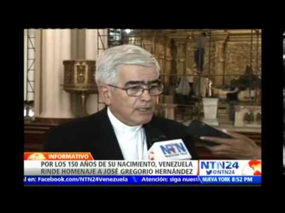 Venezuela conmemora los 150 años del natalicio del médico José Gregorio Hernández