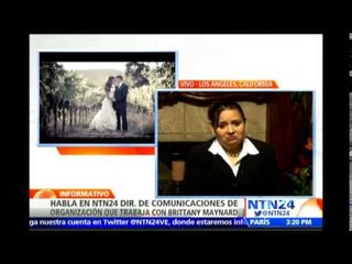 Brittany M. quiere crear conciencia sobre leyes de eutanasia en EE.UU.: Patricia González Portillo