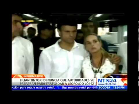 Lilian Tintori denuncia que podrían trasladar a Leopoldo López a otra cárcel