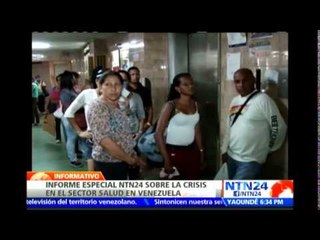 NTN24 recorre el Hospital Clínico Universitario de Caracas para mostrar la realidad de pacientes