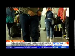 Autoridades de Brasil detienen a supuesta niñera de la familia de Elías Jaua por tráfico de armas