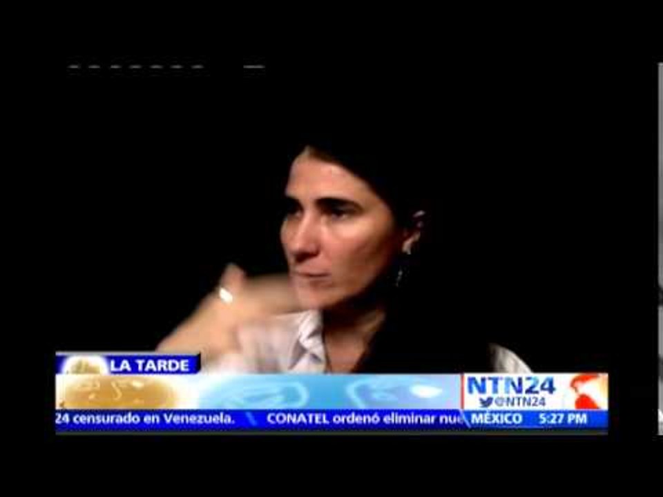 Yoani Sánchez señala que pese a que "hay cambios", en Cuba "sigue vigente la represión"