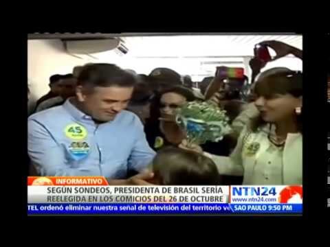 Rousseff toma ventaja en las encuestas presidenciales previo a los comicios del domingo en Brasil