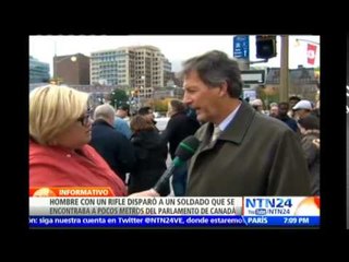 Al menos dos muertos deja tiroteo en Ottawa, Canadá