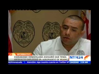 Autoridades de EE.UU. detienen a un hombre por falsa amenaza de bomba en aeropuerto de Miami