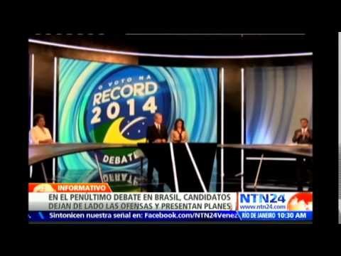 Rousseff y Neves tienen poco tiempo para conquistar al electorado a la segunda vuelta presidencial