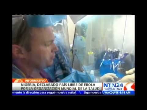 OMS declara que Nigeria es oficialmente un país libre de Ébola