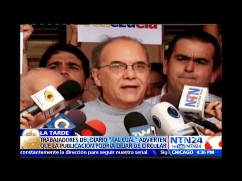 Todo tipo de artilugios ha utilizado el Gob. para callarnos : jefe de redacción del diario Tal Cual