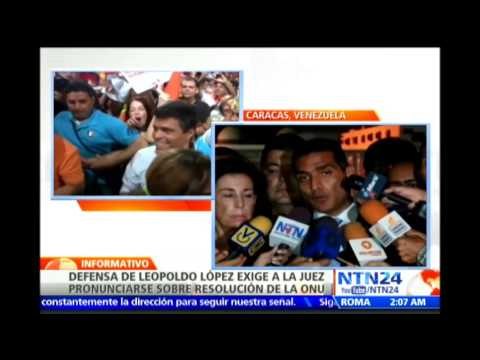 Jueza a cargo de proceso de Leopoldo López debe decidir sobre su liberación: abogado del opositor