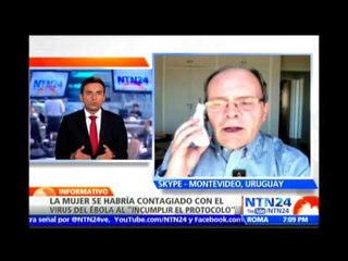 Médico explica los protocolos que se deben seguir al momento de atender pacientes con Ébola