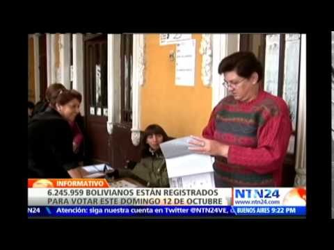 ¿Qué eligen más de seis millones de bolivianos este domingo en comicios generales?