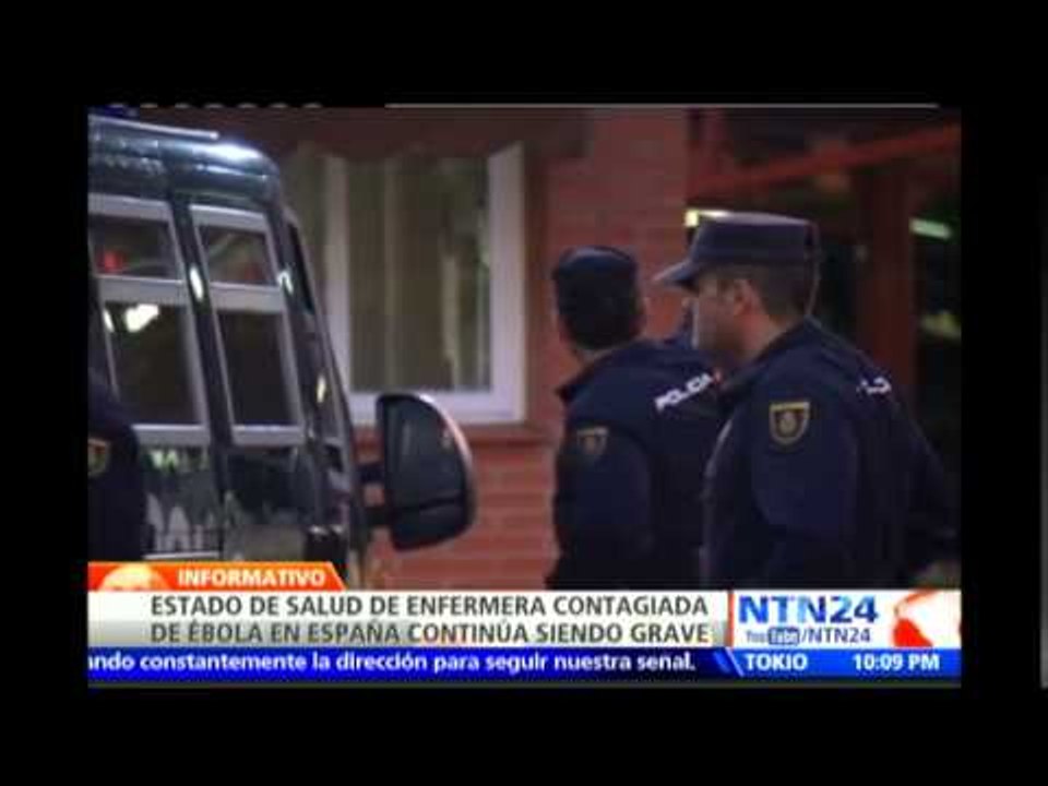 Enfermera española contagiada de Ébola está consciente y habla con el equipo médico