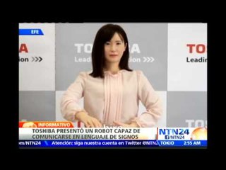 Crean en Japón un "robot social" de aspecto humano capaz de comunicarse en el lenguaje de signos