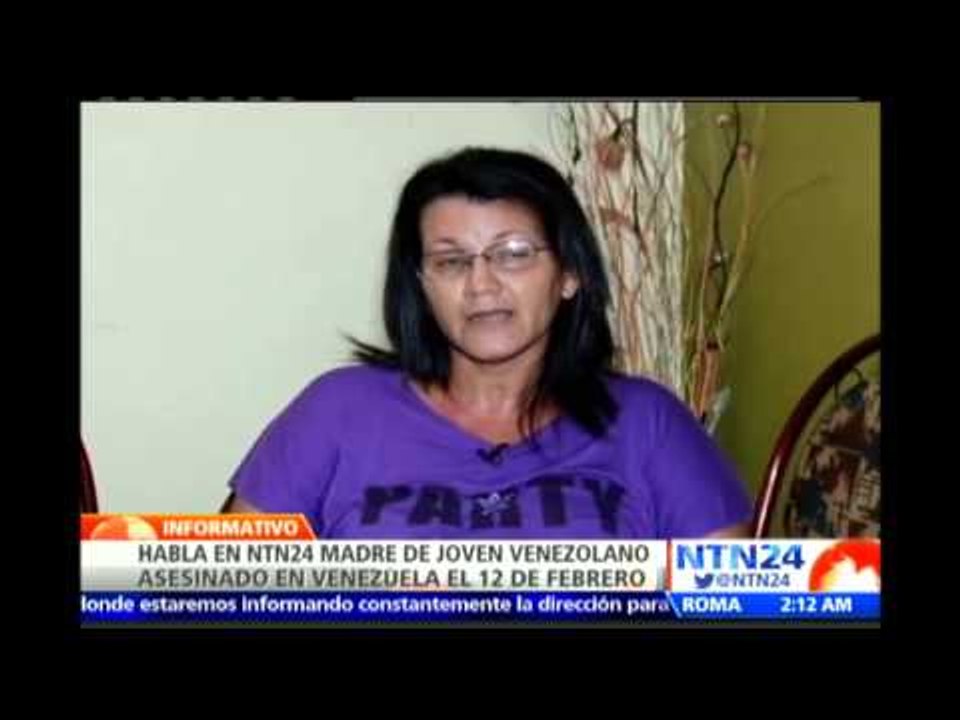 "Mientras se enjuicia a Leopoldo López, los asesinos de mi hijo siguen libres": Madre de Bassil