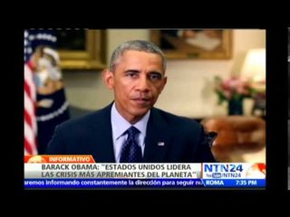 Barack Obama afirma que el liderazgo estadounidense está más fuerte que nunca