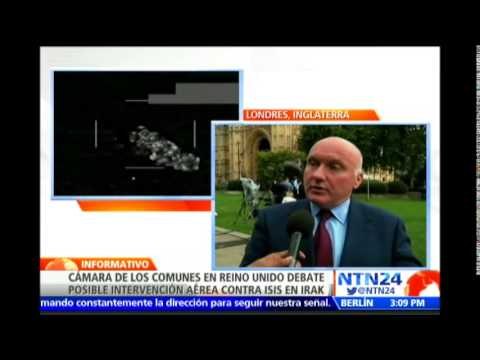 Cámara de los Comunes en Reino Unido debate posible intervención aérea contra el EI en Irak