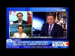 Debate La Noche: Polémica en España por el retiro de un proyecto de ley antiaborto