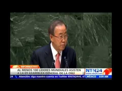 Ban Ki-moon abre debates de Asamblea de la ONU pidiendo devolver esperanza al mundo