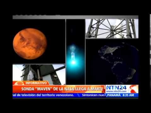 Sonda Maven de la NASA ingresa en la órbita de Marte tras un recorrido de más de un año