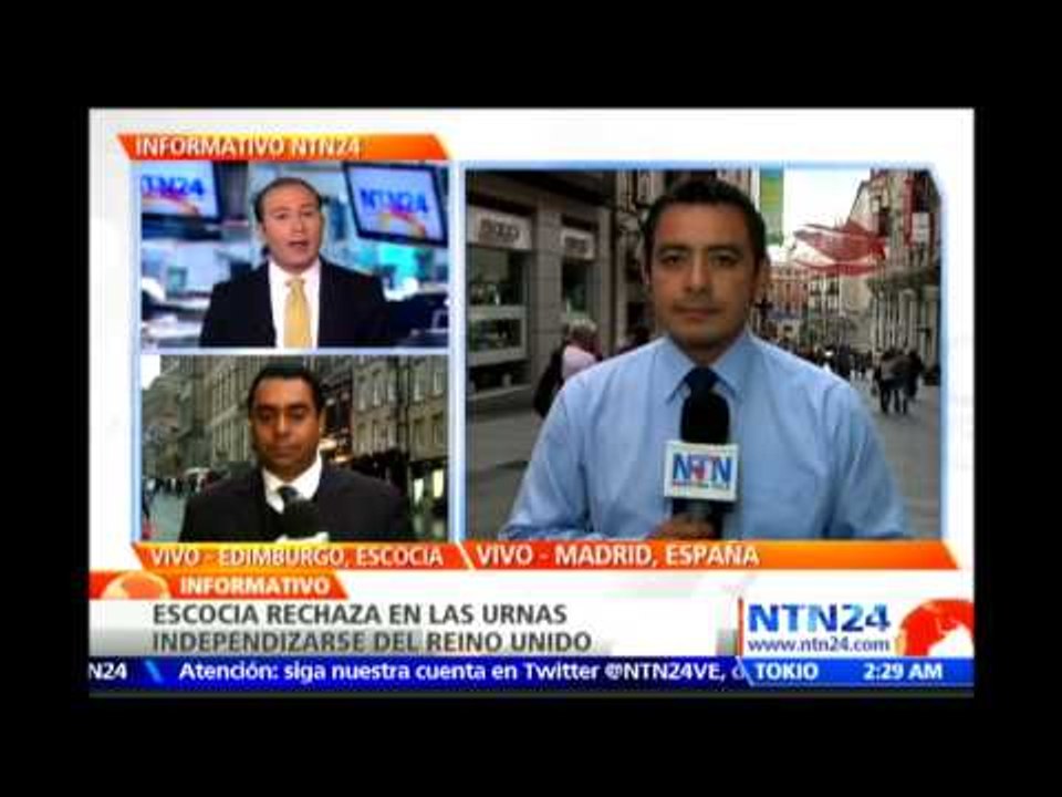 Cameron busca una revolución en el Reino Unido después del 'NO' al referendo en Escocia