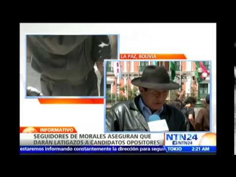 Polémica en Bolivia: advertencia de seguidores de Evo Morales de dar latigazos a opositores