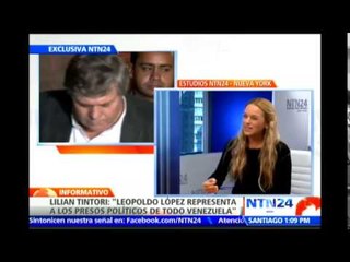 "Vengo a ser voz del pueblo venezolano ante las Naciones Unidas": Tintori en exclusiva a NTN24