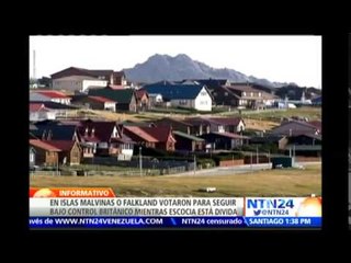 Encuesta otorga ventaja al "no" en el referendo de independencia de Escocia