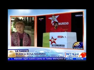 Exmagistrada habla en NTN24 sobre la posibilidad de un cambio en la constitución de Venezuela