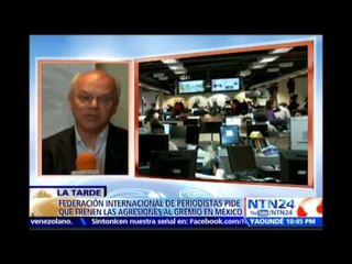 Hay una "creciente violencia" contra periodistas en la región: pdte. de América Latina de la FIP